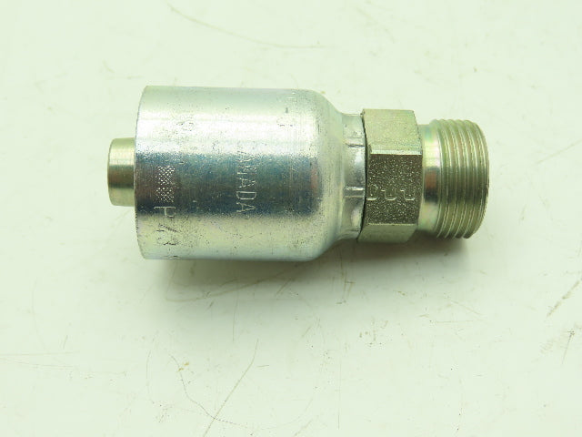 Parker 1D043-15-8 Hydraulic Crimp Fitting 1/2" Hose x M22 Male  Lot of 13