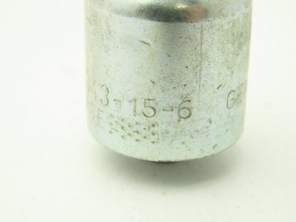 Parker 1C343-15-6 Crimp Fitting 3/8" Hose x M22 Metric Female L Swivel Lot of 10