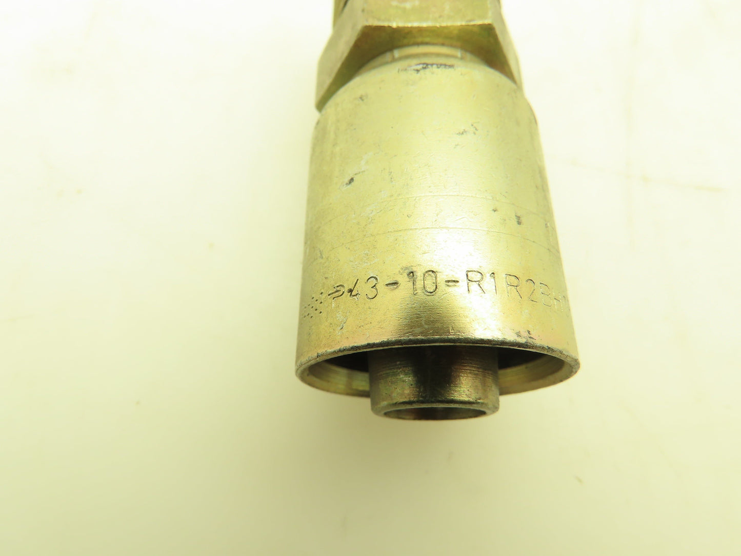 Parker 1D243-20-10 Crimp Fitting 5/8" Hose x M30 Metric L Male Rigid Lot of 6