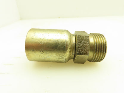 Parker 1D243-20-10 Crimp Fitting 5/8" Hose x M30 Metric L Male Rigid Lot of 6
