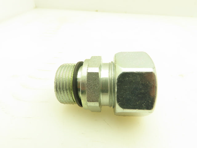 Parker EO 22-L Metric Tube  Adapter 22mm x 3/4-12 BSPP Male O-Ring  Lot of 10