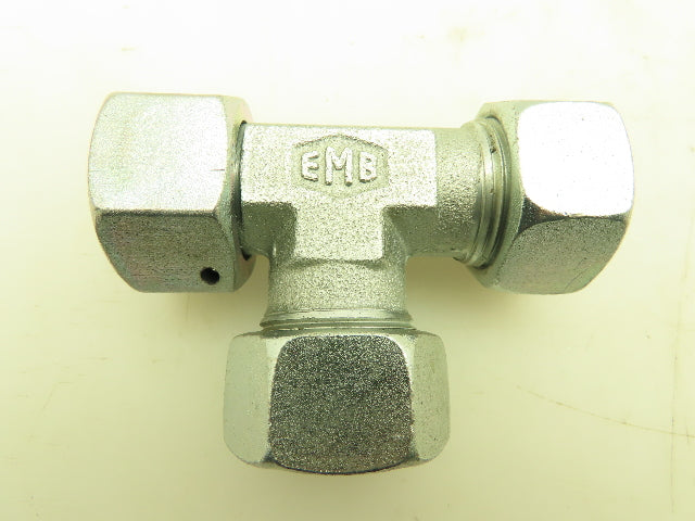 Parker Ermeto EL22LOMD Metric EO 24° Swivel Nut Run Tee 22mm Tube x M30 Lot of 5