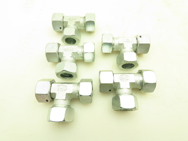 Parker Ermeto EL22LOMD Metric EO 24° Swivel Nut Run Tee 22mm Tube x M30 Lot of 5