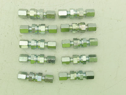 Parker Ermeto RHD06LCF EO DIN Non Return Valve 6mm Tube Fitting  Lot of 10