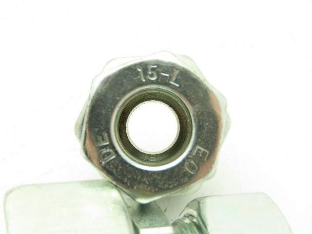 Parker 15-L EO 24° Metric Reducer 15mm Tube x M30 Swivel O-Ring  Lot of 12