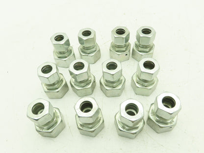 Parker 15-L EO 24° Metric Reducer 15mm Tube x M30 Swivel O-Ring  Lot of 12