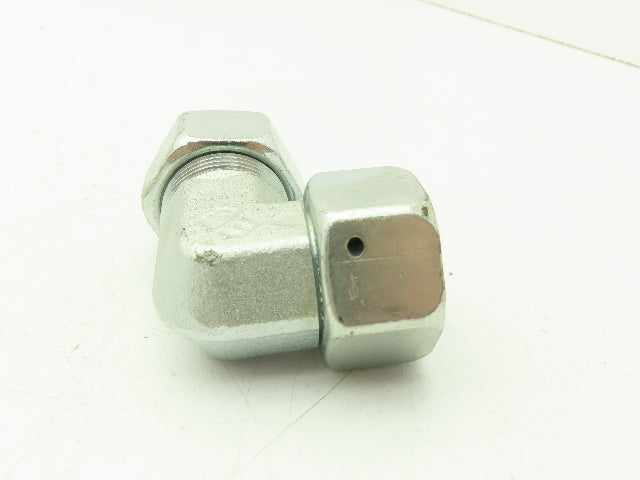 Parker EW22L 90° Elbow Connector 22mm Tube x M30 EO 24° DKO Swivel  Lot of 5