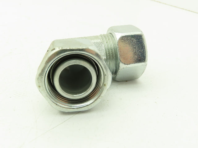 Parker EW22L 90° Elbow Connector 22mm Tube x M30 EO 24° DKO Swivel  Lot of 5