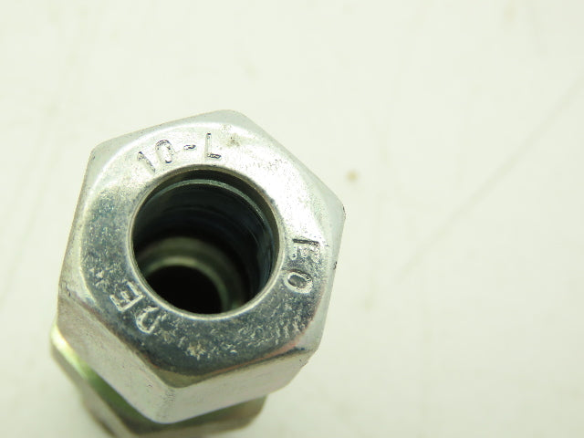 Parker GE10S3/8NPT EO 24° Male Stud Connector 10mm Tube x 3/8" NPT  Lot of 13