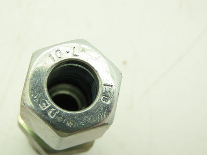 Parker GE10S3/8NPT EO 24° Male Stud Connector 10mm Tube x 3/8" NPT  Lot of 13