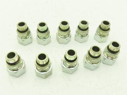 Parker GE18LREDOMD EO 24° Male Stud Connector 18mm Tube x 1/2" BSPP  Lot of 10