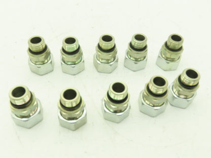 Parker GE18LREDOMD EO 24° Male Stud Connector 18mm Tube x 1/2" BSPP  Lot of 10