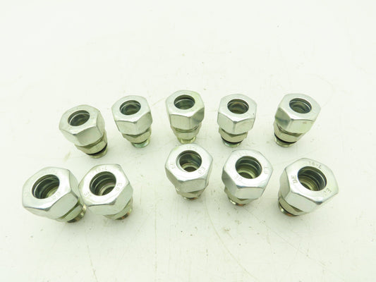 Parker GE18LREDOMD EO 24° Male Stud Connector 18mm Tube x 1/2" BSPP  Lot of 10