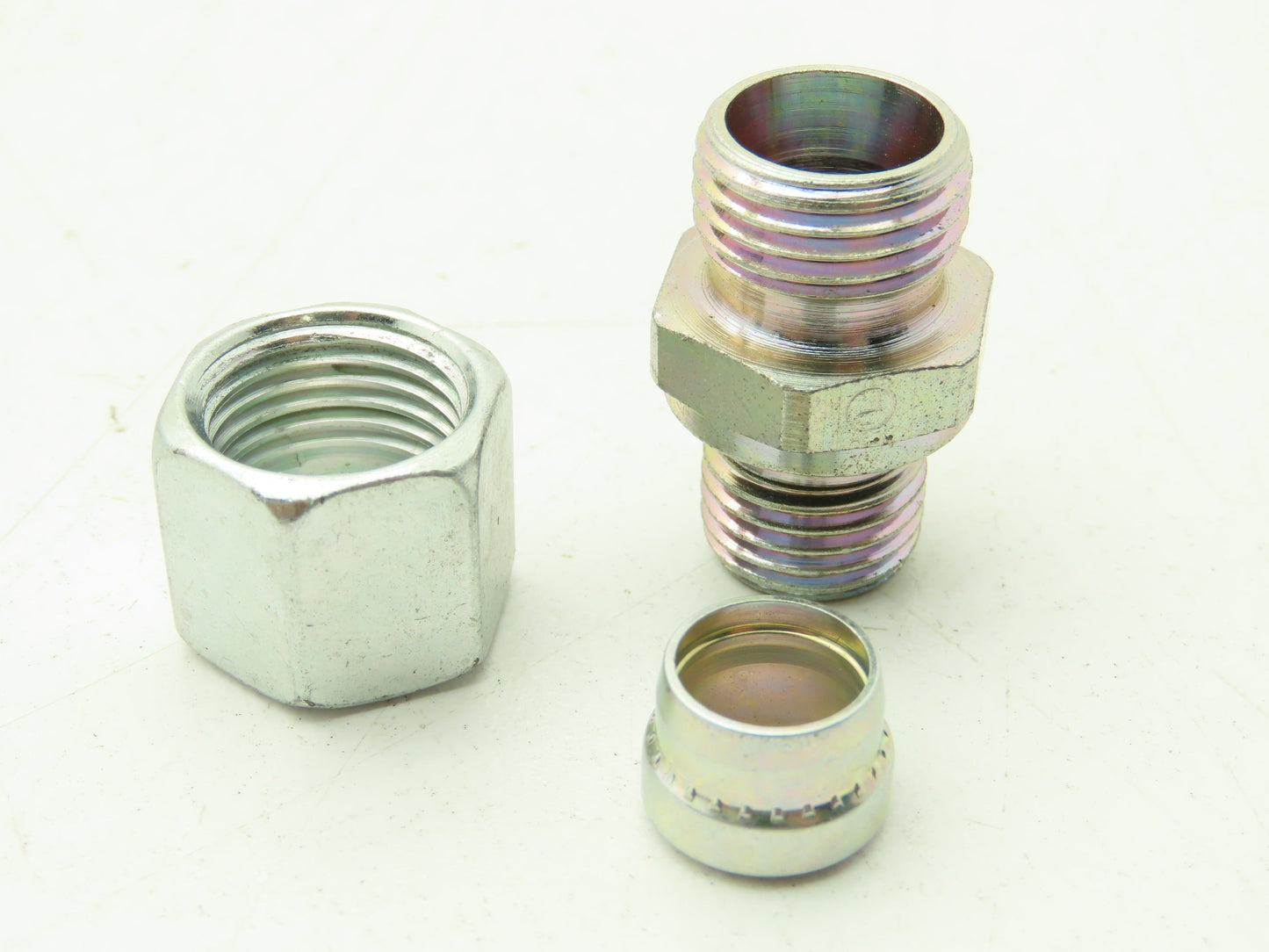 Gates EMB GE10LREDOMD EO 24° Male Stud Connector 10mm Tube x 1/4" BSPP Lot of 11