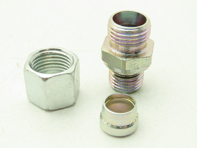 Gates EMB GE10LREDOMD EO 24° Male Stud Connector 10mm Tube x 1/4" BSPP Lot of 11