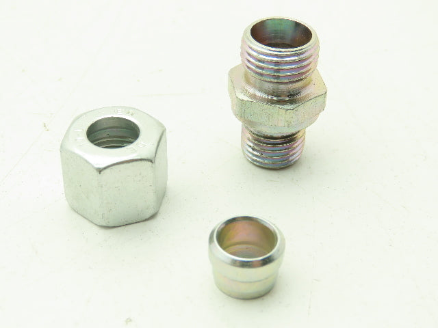 Gates EMB GE10LREDOMD EO 24° Male Stud Connector 10mm Tube x 1/4" BSPP Lot of 11