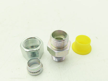 Parker GE12LMEDOMD EO 24° Male Stud Connector 12mm Tube x M16 Thread Lot of 17