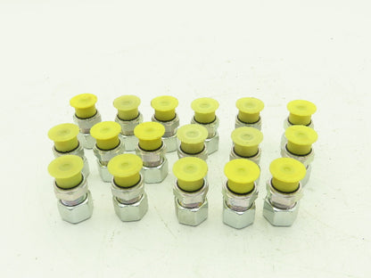 Parker GE12LMEDOMD EO 24° Male Stud Connector 12mm Tube x M16 Thread Lot of 17