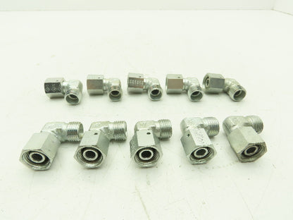 Eaton EW10L EO 90° Elbow Swivel Nut 10mm Tube x M16 Thread  Lot of 10