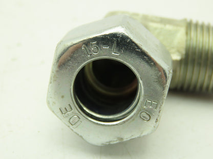 Parker WE15L1/2NPT EO 24° Male Stud Connector 15mm Tube x 1/2" NPT Lot of 7