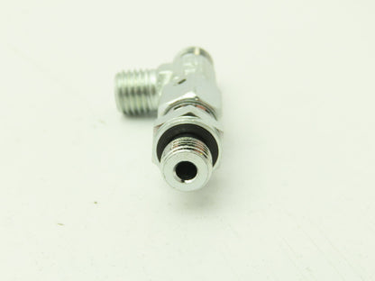 Parker EL06LMEDCF Swivel Nut Run Tee 6mm Tube x M10 Male O-Ring  Lot of 12