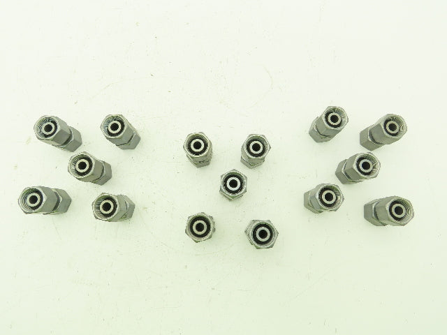 GZ14S EO 24° DKO Swivel Union Fitting 14mm Tube M22 Thread  Lot of 15