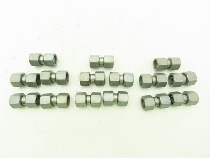 GZ14S EO 24° DKO Swivel Union Fitting 14mm Tube M22 Thread  Lot of 15