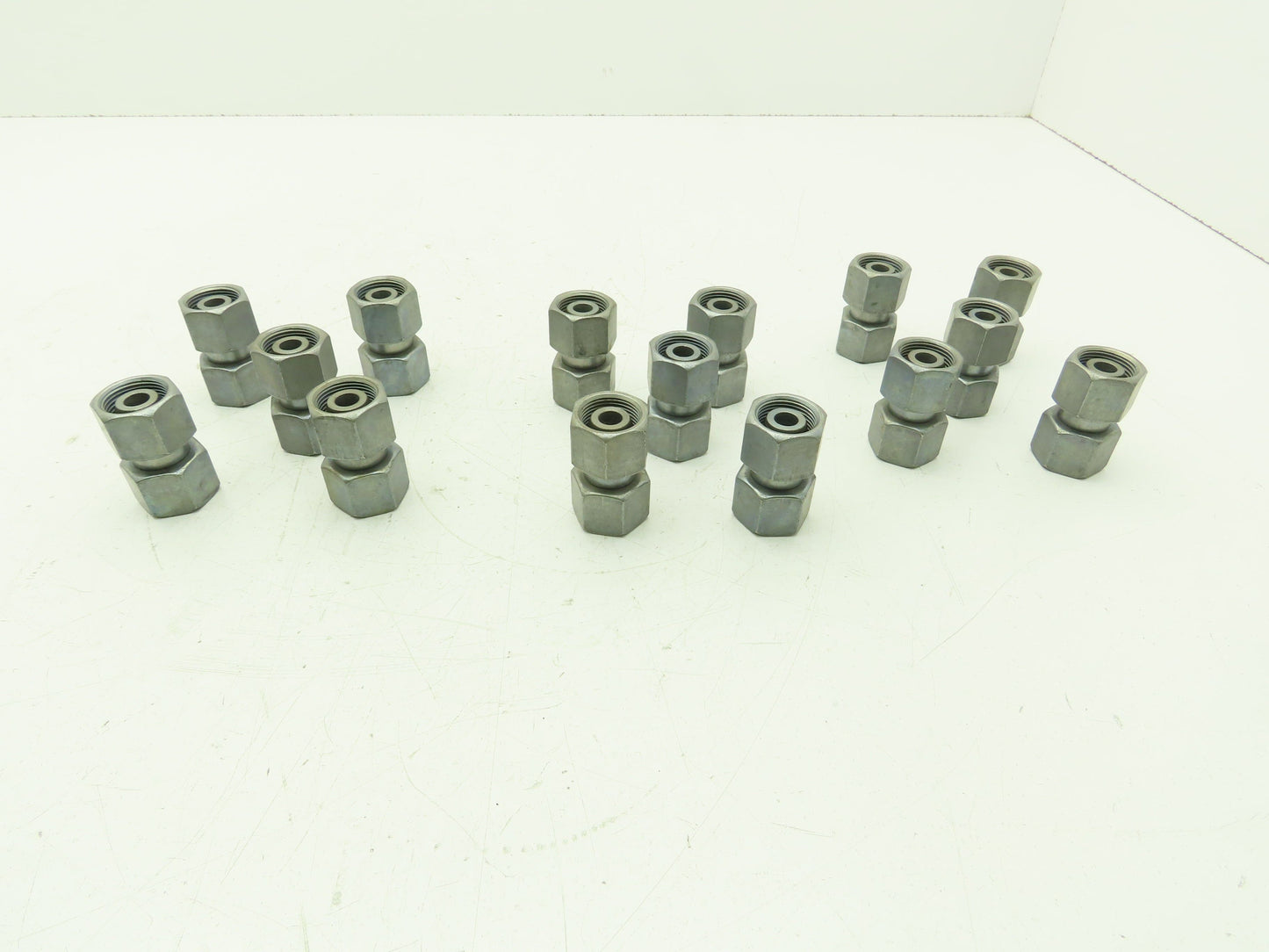 GZ14S EO 24° DKO Swivel Union Fitting 14mm Tube M22 Thread  Lot of 15