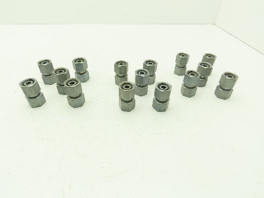 GZ14S EO 24° DKO Swivel Union Fitting 14mm Tube M22 Thread  Lot of 15