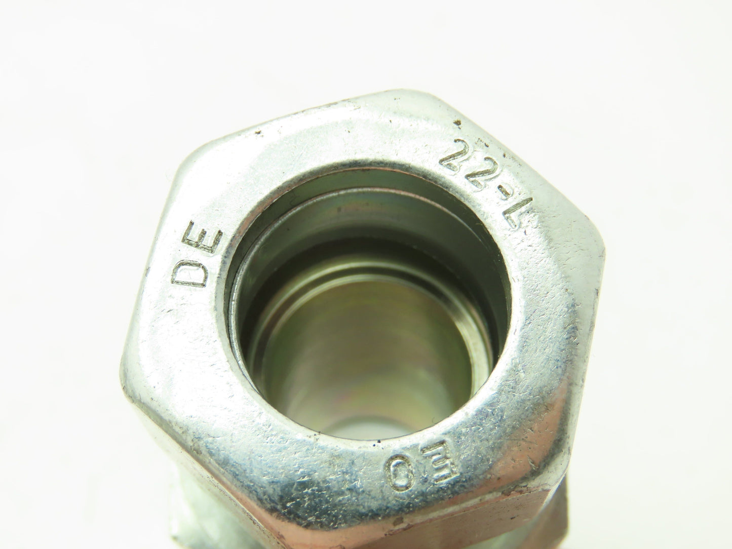 Parker SV22LOMD EO 24° DIN Bulkhead Union Fitting 22mm Tube  Lot of 10