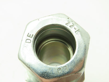 Parker SV22LOMD EO 24° DIN Bulkhead Union Fitting 22mm Tube  Lot of 10