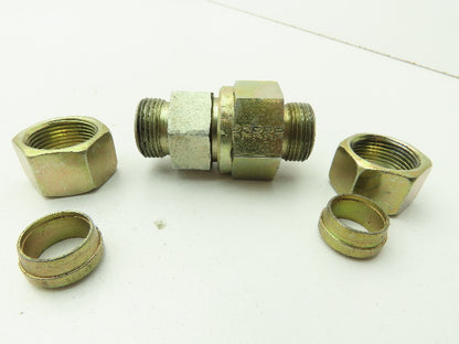 EMB 15L Non-Return Check Valve 15mm Tube Union Fitting  Lot of 4
