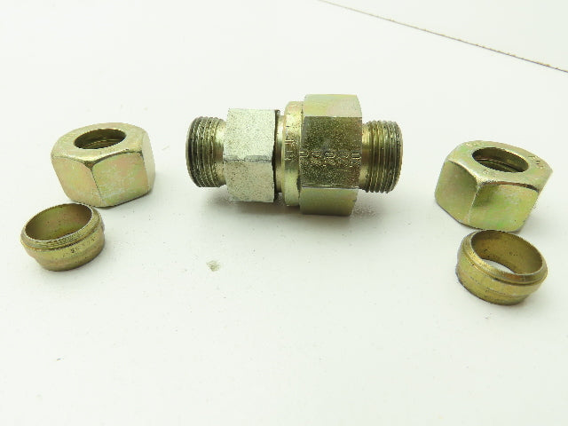 EMB 15L Non-Return Check Valve 15mm Tube Union Fitting  Lot of 4