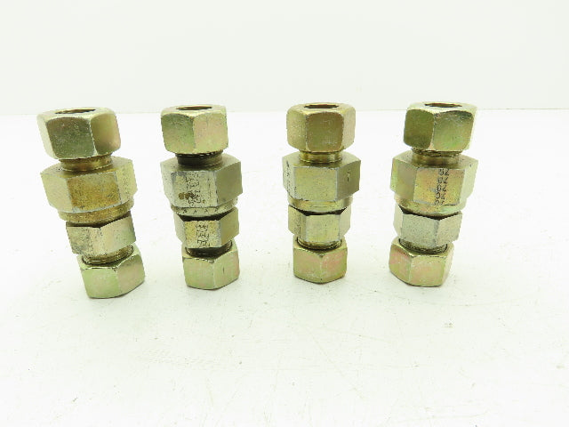 EMB 15L Non-Return Check Valve 15mm Tube Union Fitting  Lot of 4