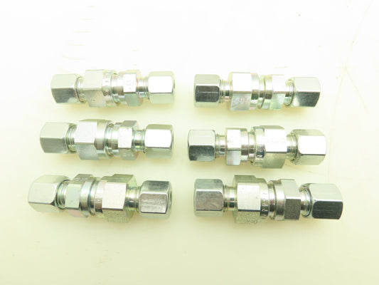 Parker Ermeto RHD10LCF Non-Return Check Valve 10mm Tube Union Fitting  Lot of 6
