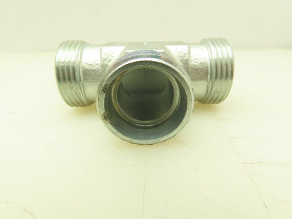 Eaton 22L Steel Compression Union Tee Fitting 22mm Tube  Lot of 14