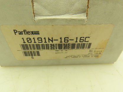 Parker 10191N-16-16C Parkrimp Stainless Crimp Fitting 7/8" Hose x 1" NPT Male