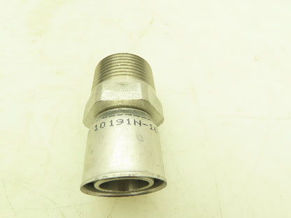 Parker 10191N-16-16C Parkrimp Stainless Crimp Fitting 7/8" Hose x 1" NPT Male