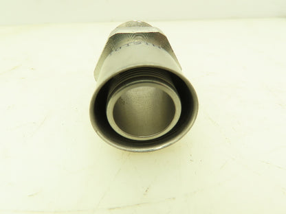 Parker 10191N-16-16C Parkrimp Stainless Crimp Fitting 7/8" Hose x 1" NPT Male