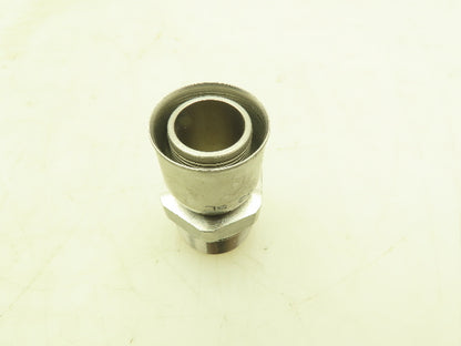 Parker 10191N-16-16C Parkrimp Stainless Crimp Fitting 7/8" Hose x 1" NPT Male