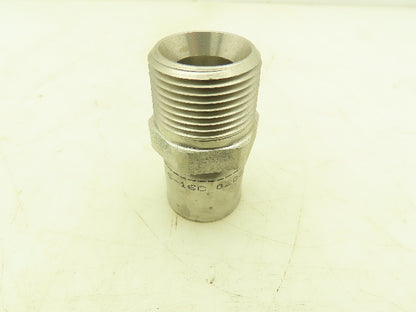Parker 10191N-16-16C Parkrimp Stainless Crimp Fitting 7/8" Hose x 1" NPT Male