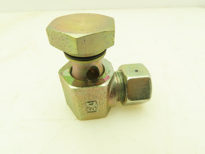 Parker WH15LROMD EO 90° Elbow Banjo Fitting 15mm Tube x 1/2" BSPP Male  Lot of 6