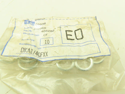 Parker WH08LROMD EO 90° Elbow Banjo Fitting 8mm Tube x 1/4" BSPP Male Lot of 10