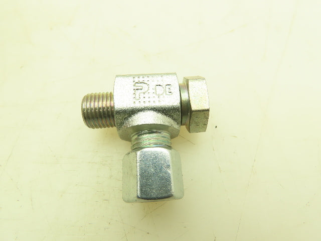 Parker WH08LROMD EO 90° Elbow Banjo Fitting 8mm Tube x 1/4" BSPP Male Lot of 10