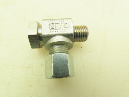 Parker WH08LROMD EO 90° Elbow Banjo Fitting 8mm Tube x 1/4" BSPP Male Lot of 10