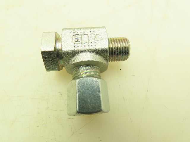 Parker WH08LROMD EO 90° Elbow Banjo Fitting 8mm Tube x 1/4" BSPP Male Lot of 10