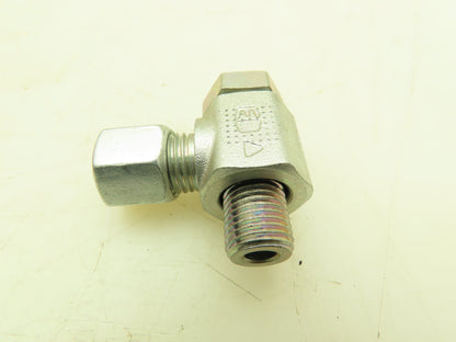 Parker WH08LROMD EO 90° Elbow Banjo Fitting 8mm Tube x 1/4" BSPP Male Lot of 10