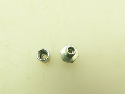 Parker EO 4-LL Male Stud Connector 4mm Tube x 1/8" BSPP Thread  Lot of 11