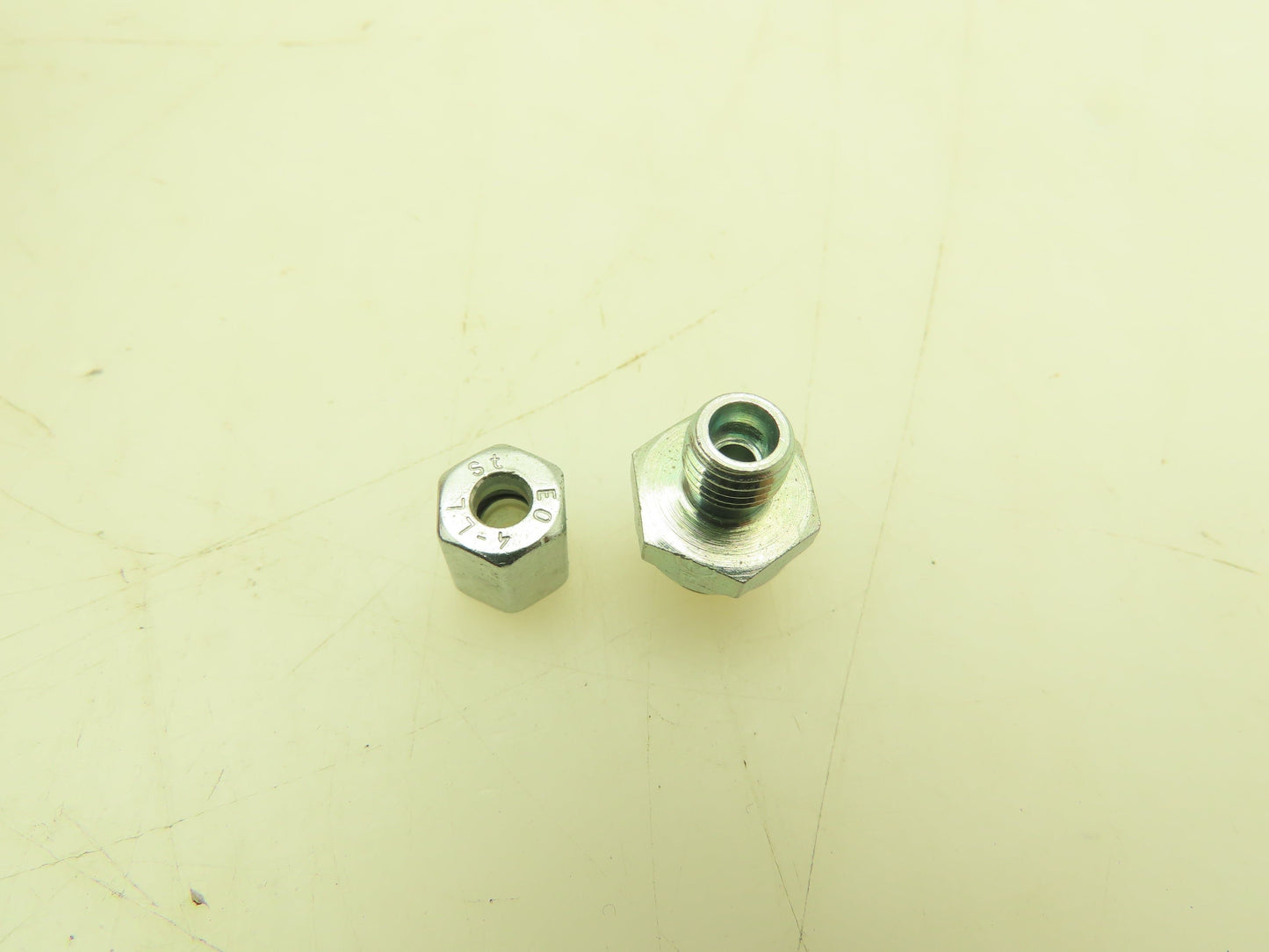 Parker EO 4-LL Male Stud Connector 4mm Tube x 1/8" BSPP Thread  Lot of 11