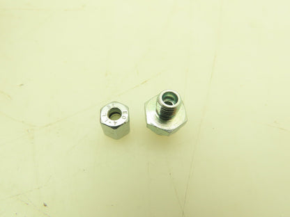 Parker EO 4-LL Male Stud Connector 4mm Tube x 1/8" BSPP Thread  Lot of 11
